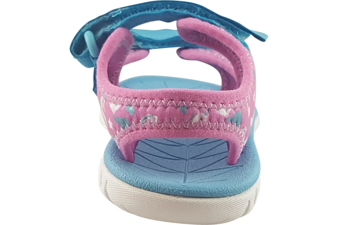 Clarks Velcro | Girls Sandals<SurfingTide T. (F Fit) Girls Sandals