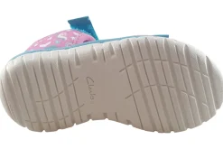 Clarks Velcro | Girls Sandals<SurfingTide T. (F Fit) Girls Sandals
