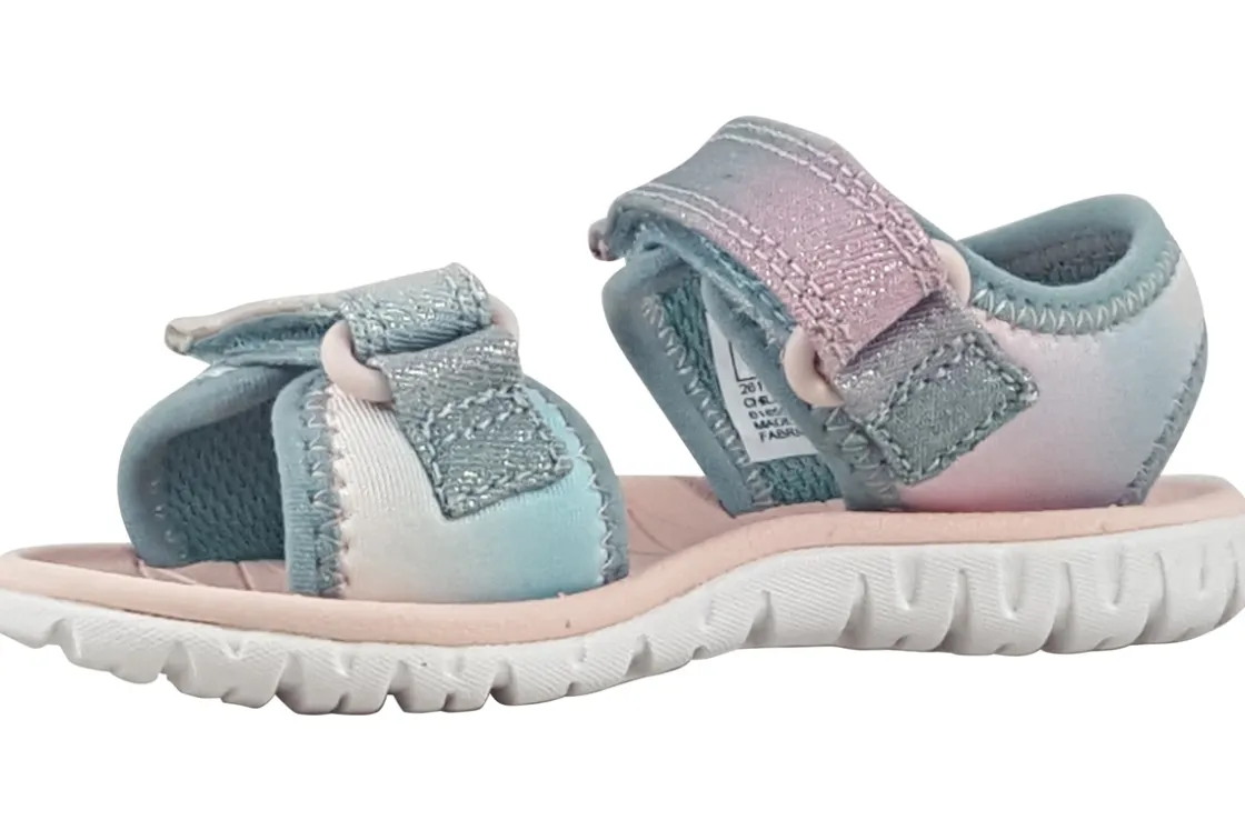 Clarks Velcro | Girls Sandals<SurfingTide T. (F Fit) Girls Sandals