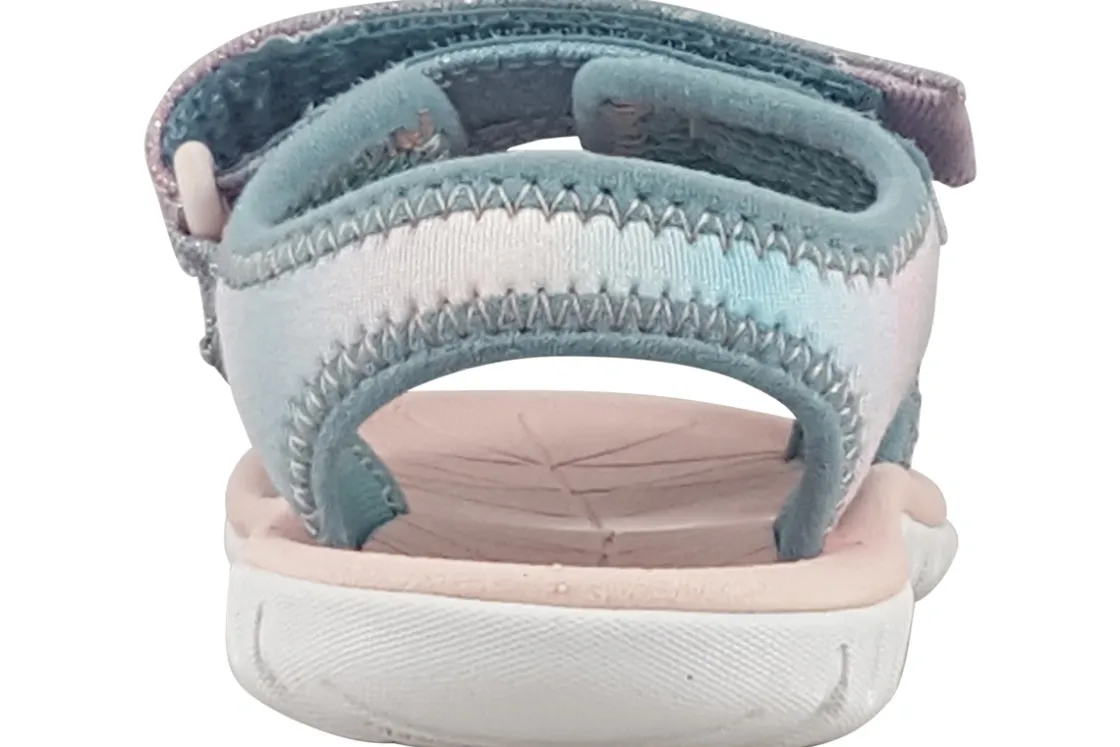 Clarks Velcro | Girls Sandals<SurfingTide T. (F Fit) Girls Sandals
