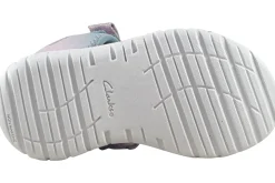 Clarks Velcro | Girls Sandals<SurfingTide T. (F Fit) Girls Sandals
