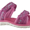 Clarks Girls Sandals | Velcro<SurfingTide T.O (F Fit) Girls Leather Patent Sandals