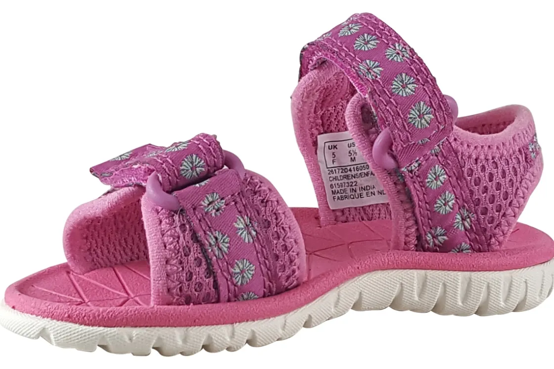 Clarks Girls Sandals | Velcro<SurfingTide T.O (F Fit) Girls Leather Patent Sandals