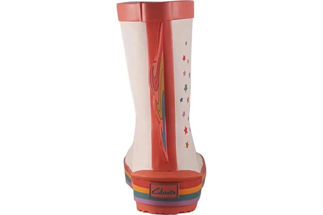 Clarks Pull On | Water Resistant<Tarri Run T. (G Fit) Girls Wellingtons