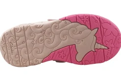 Clarks Velcro | Girls Trainers<Tidal Shell K. Girls Fashion Trainers