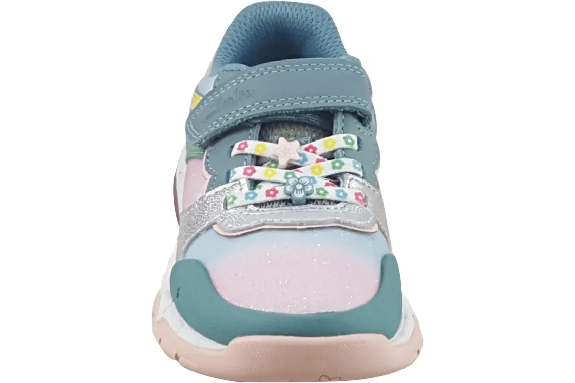 Clarks Velcro | Girls Trainers<Tidal Star K. Girls Fashion Trainers