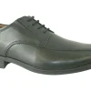 BOY Clarks Mens Shoes | Senior Boys<Tilden Walk Black Mens Leather Shoes