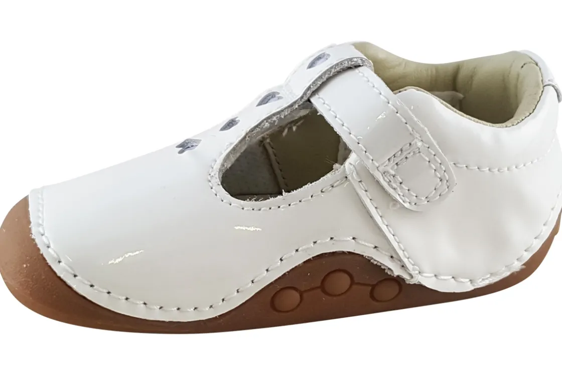 Clarks Buckle | Girls First Shoes<Tiny Beat T. Girls Leather Patent First Shoes