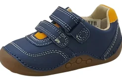 BOY Clarks Velcro | Breathable Membrane<Tiny Dusk T Boys Leather First Shoes