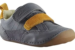 BOY Clarks Velcro | Podiatrist Approved<Tiny Fawn T Boys Leather First Shoes