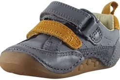 BOY Clarks Velcro | Podiatrist Approved<Tiny Fawn T Boys Leather First Shoes