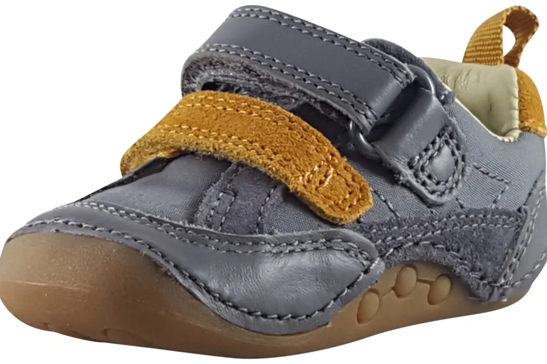 BOY Clarks Velcro | Podiatrist Approved<Tiny Fawn T Boys Leather First Shoes