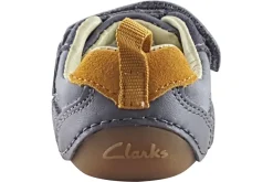 BOY Clarks Velcro | Podiatrist Approved<Tiny Fawn T Boys Leather First Shoes