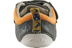 BOY Clarks Velcro | Podiatrist Approved<Tiny Rex T Boys Leather First Shoes