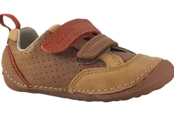 BOY Clarks Velcro | Boys First Shoes<Tiny Sky T Boys Leather First Shoes