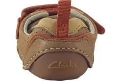 BOY Clarks Velcro | Boys First Shoes<Tiny Sky T Boys Leather First Shoes