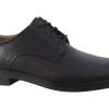Clarks Mens Shoes | Plain Toe<Un Aldric Lace Black Mens Leather Shoes