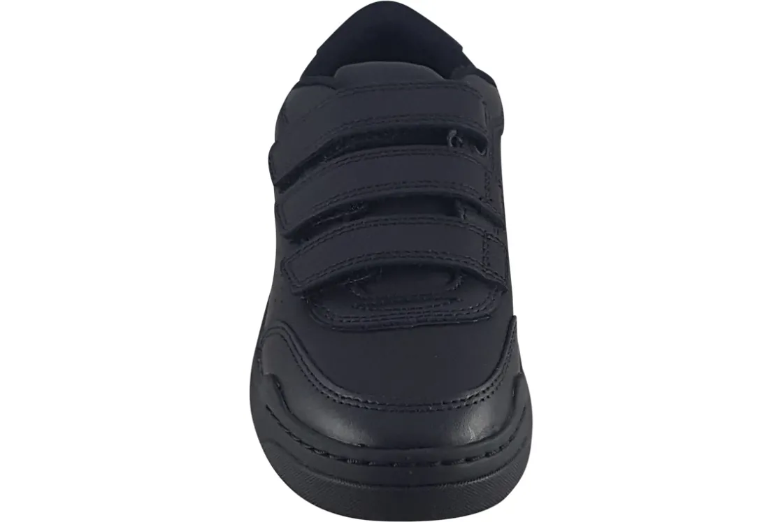 BOY Clarks Junior Boys | Velcro<Urban Sky O Black Boys Leather School Shoes