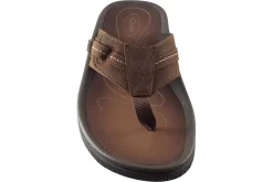 Clarks Mens Sandals | Flip-Flops & Toe Posts<Wesley Sun Beeswax Mens Leather Flip-Flops