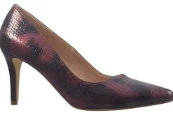 Women Cocco Ritz Womens Shoes<Davina 1019 Womens Burgundy Court Shoes