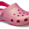 Crocs Washable | Girls Sandals<Classic Glitter Clg 210985 Girls Sandals