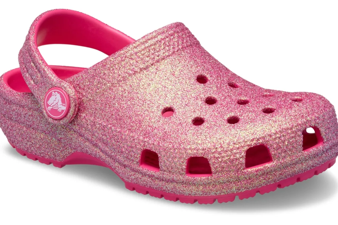 Crocs Washable | Girls Sandals<Classic Glitter Clg 210985 Girls Sandals