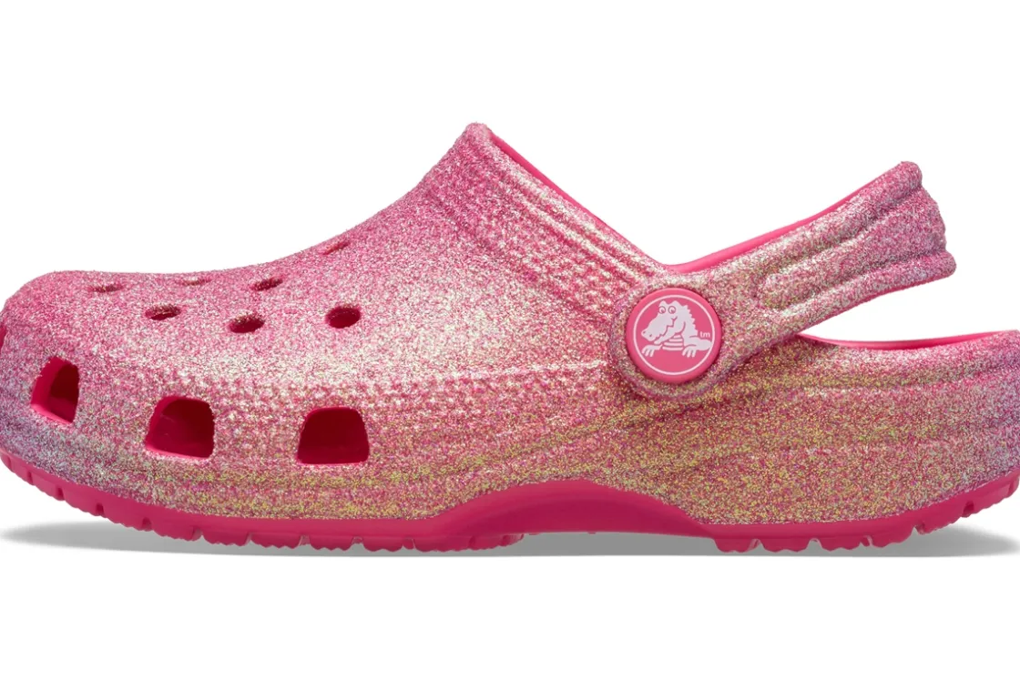 Crocs Washable | Girls Sandals<Classic Glitter Clg 210985 Girls Sandals