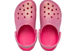 Crocs Washable | Girls Sandals<Classic Glitter Clg 210985 Girls Sandals