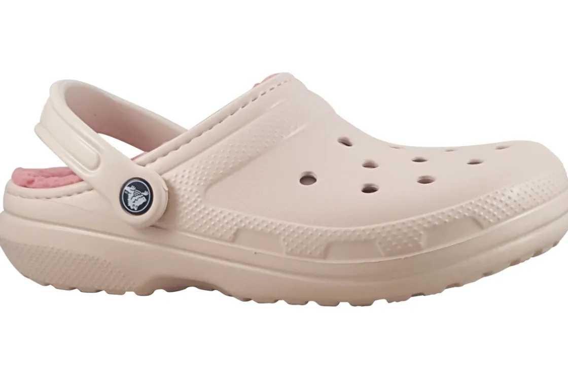 Women Crocs Womens Slippers<Classic Lined Clog 203591 Womens Slippers