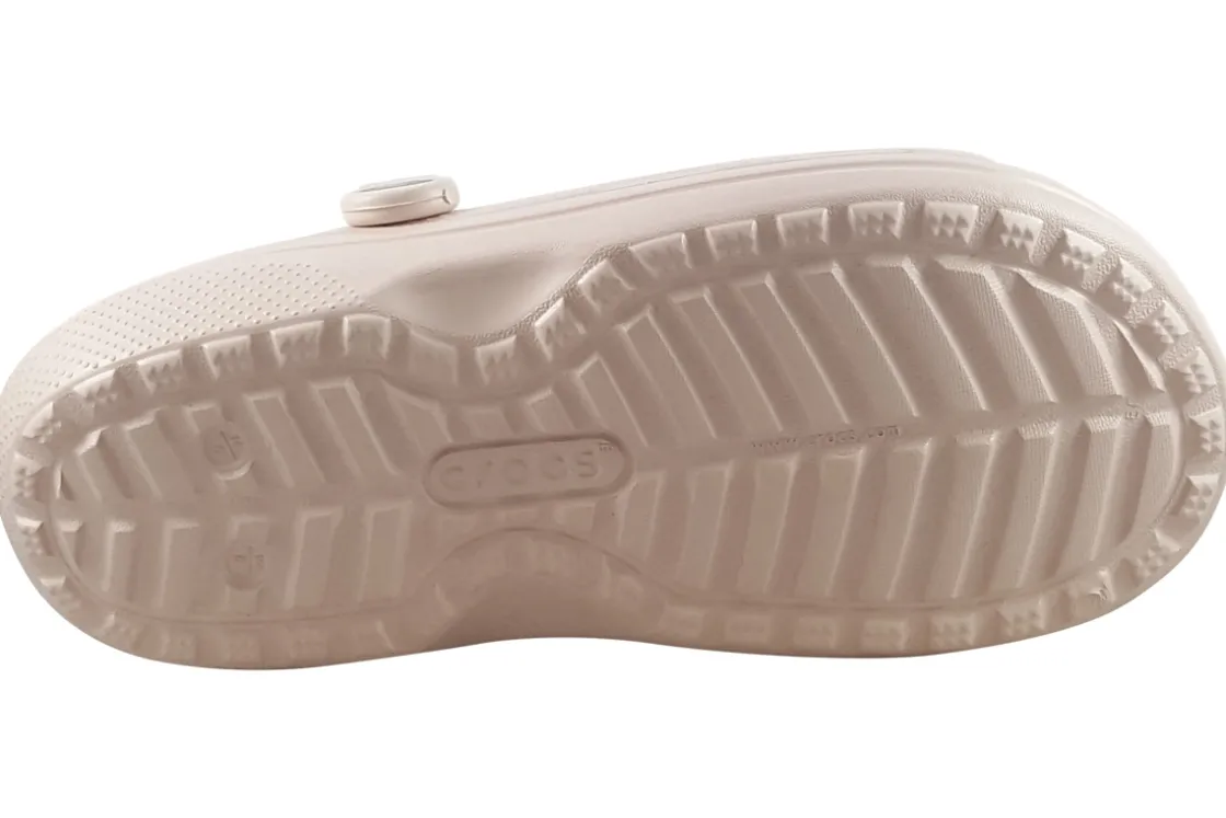 Women Crocs Womens Slippers<Classic Lined Clog 203591 Womens Slippers