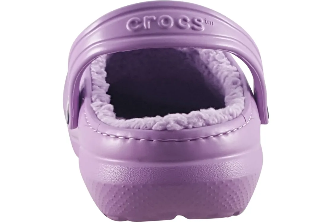 Crocs Slip-On | Warm Lined<Classic Lined G 207010 Orchid Girls Slippers