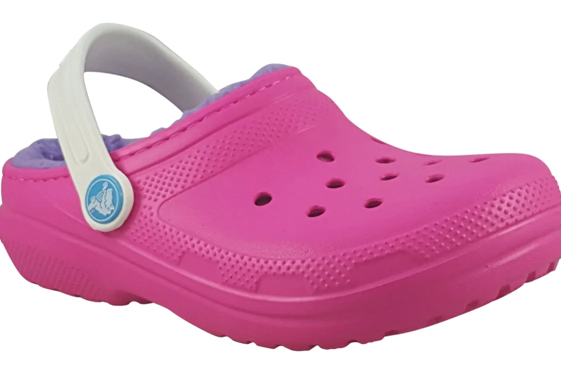 Crocs Slip-On | Warm Lined<Classic Lined G 207010 Orchid Girls Slippers