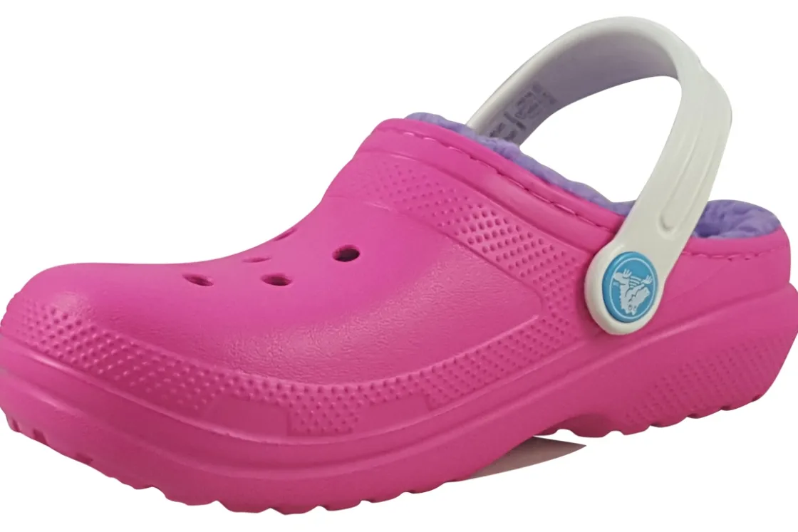 Crocs Slip-On | Warm Lined<Classic Lined G 207010 Orchid Girls Slippers