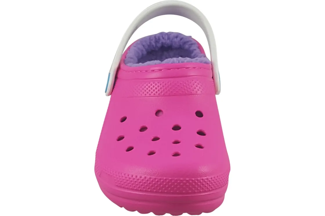 Crocs Slip-On | Warm Lined<Classic Lined G 207010 Orchid Girls Slippers