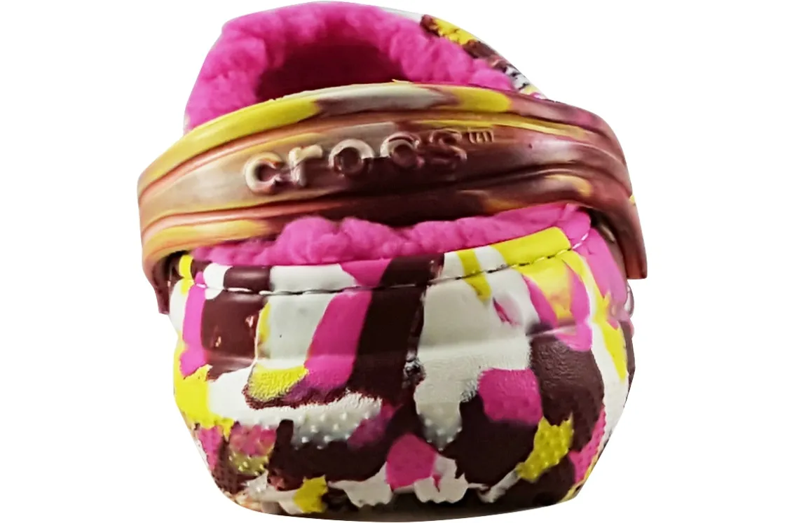 Crocs Slip-On | Warm Lined<Marble Lined G 207773 Girls Slippers