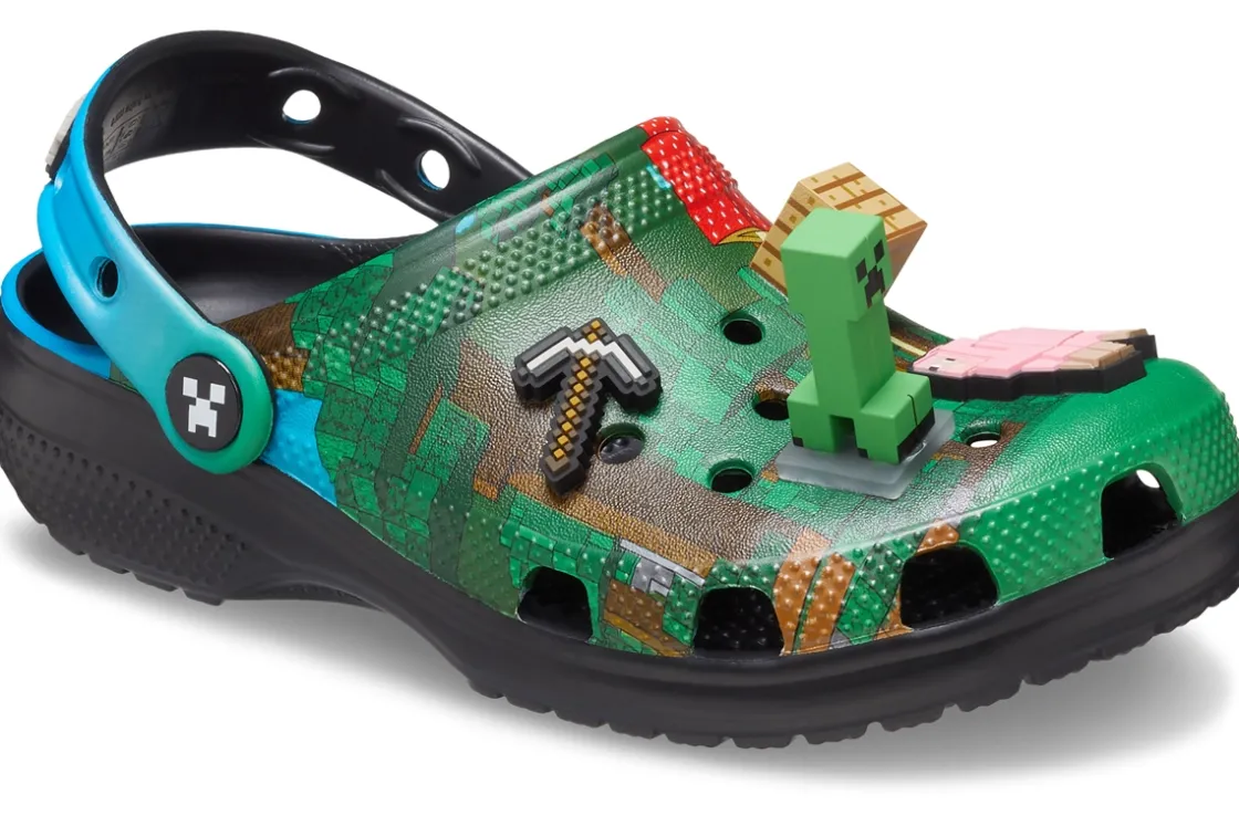 BOY Crocs Slip-On | Boys Sandals<Minecraft Clog 210830 Boys Sandals
