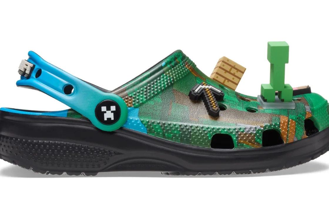 BOY Crocs Slip-On | Boys Sandals<Minecraft Clog 210830 Boys Sandals