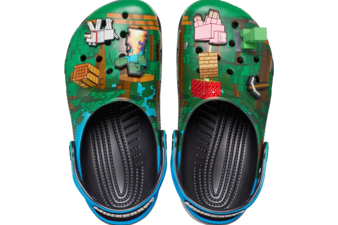 BOY Crocs Slip-On | Boys Sandals<Minecraft Clog 210830 Boys Sandals