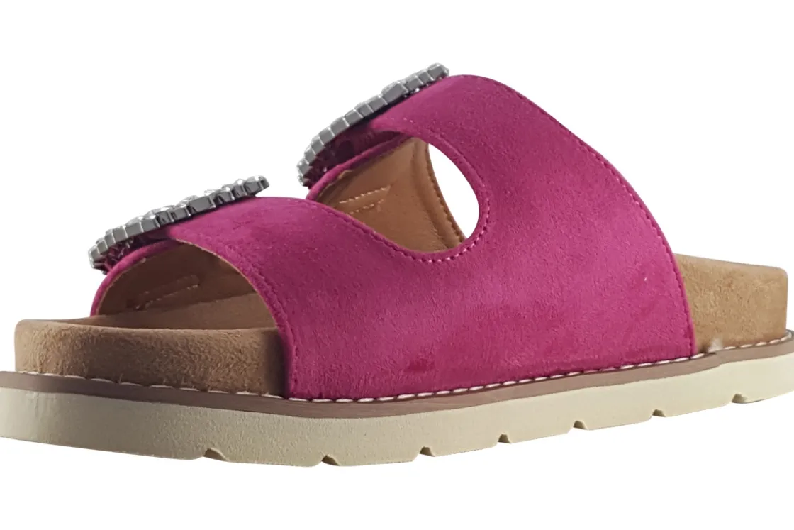 Women Drilleys Womens Sandals<Fifty One Womens Suede Effect Sandals