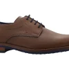 Dubarry Plain Toe | Mens Shoes<Dan 5810 Whiskey Mens Leather Shoes