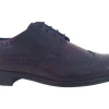 Dubarry Brogues | Mens Shoes<Dickson 4602 Burgundy Mens Leather Brogue Shoes