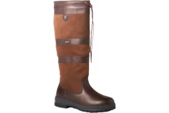 Women Dubarry Womens Boots<Galway 3885 Womens Water Resistant Leather Long Leg Boots