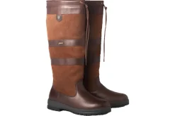Women Dubarry Womens Boots<Galway 3885 Womens Water Resistant Leather Long Leg Boots