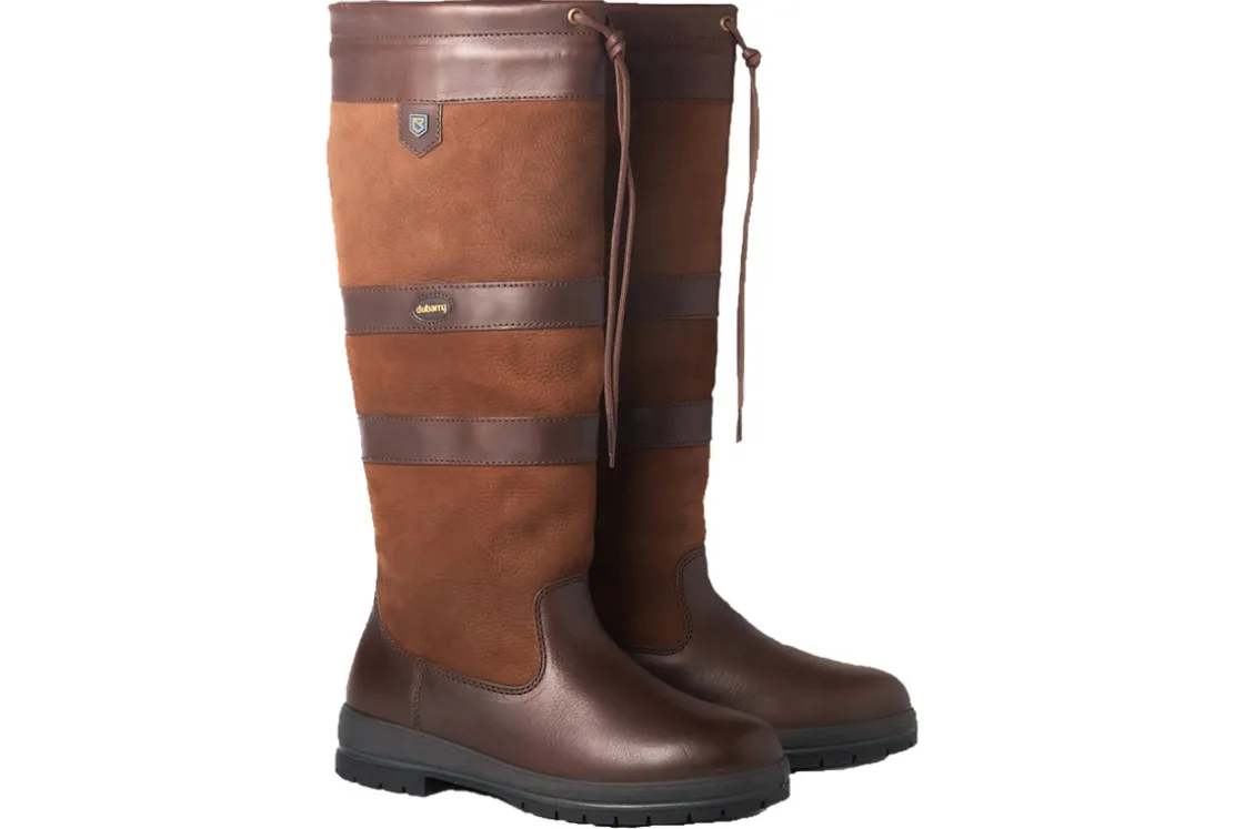 Women Dubarry Womens Boots<Galway 3885 Womens Water Resistant Leather Long Leg Boots