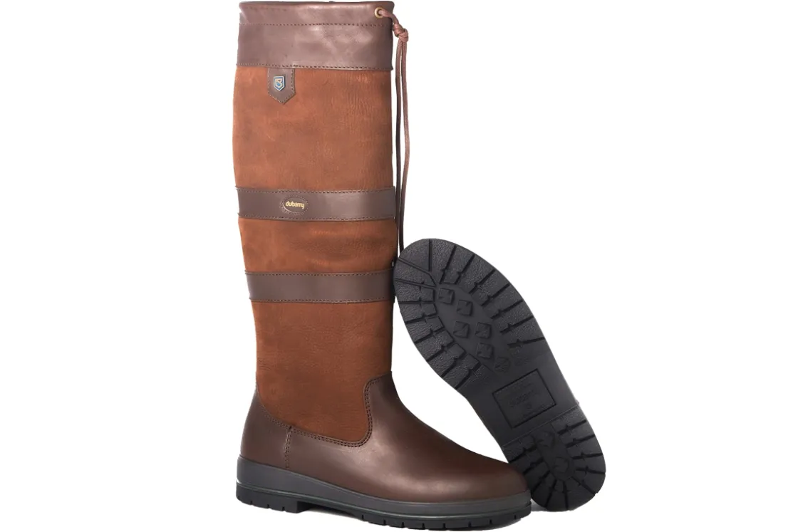 Women Dubarry Womens Boots<Galway Slim Fit 3934 Womens Water Resistant Leather Long Leg Boots