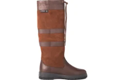Women Dubarry Womens Boots<Galway Slim Fit 3934 Womens Water Resistant Leather Long Leg Boots