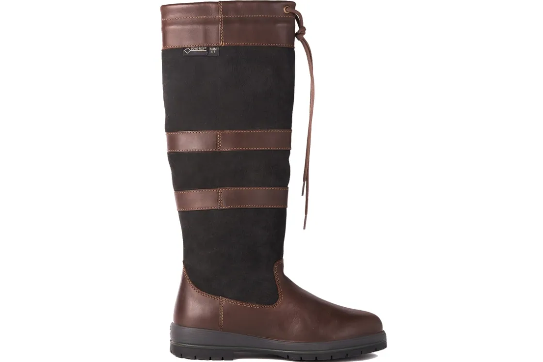 Women Dubarry Womens Boots<Galway Slim Fit 3934 Womens Water Resistant Leather Long Leg Boots