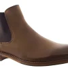 Dubarry Plain Toe | Mens Boots<Steed 5824 Tan Mens Leather Boots