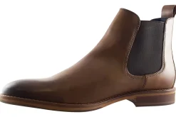 Dubarry Plain Toe | Mens Boots<Steed 5824 Tan Mens Leather Boots