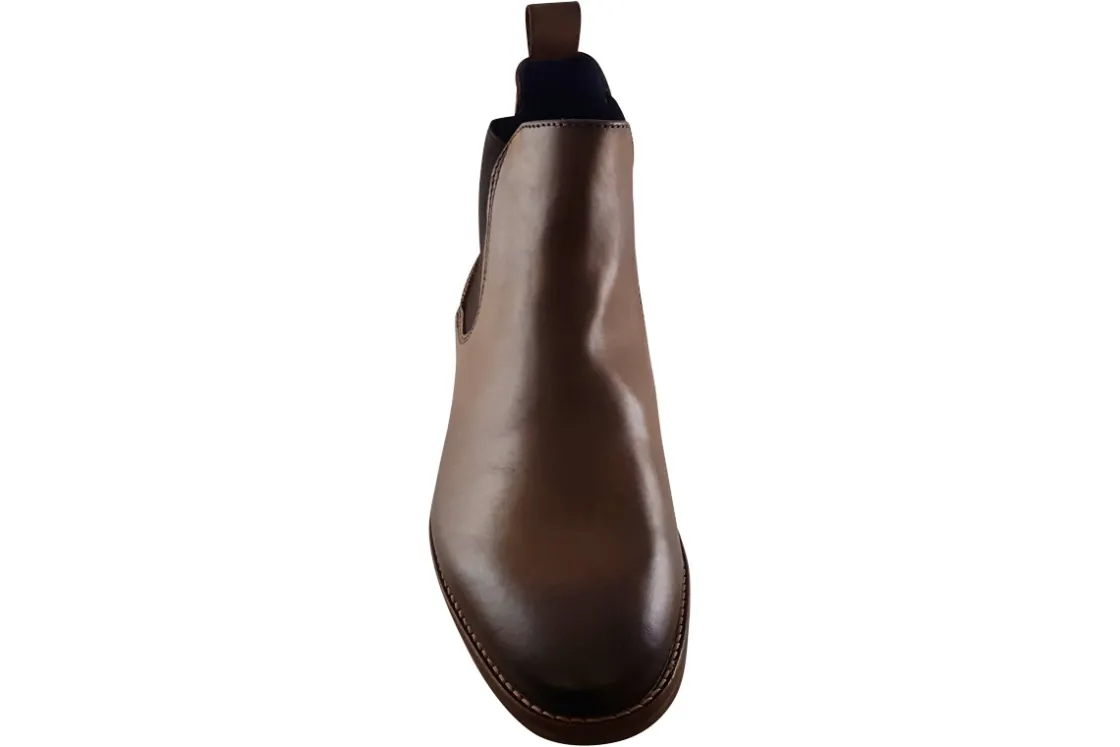Dubarry Plain Toe | Mens Boots<Steed 5824 Tan Mens Leather Boots